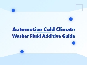How to Prevent Frozen Washer Fluid with an Additive